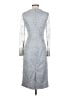 Mac Duggal 100% Polyester Silver Cocktail Dress Size 2 - photo 2