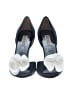 Badgley Mischka Floral Blue Heels Size 7 1/2 - photo 2