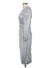 Mac Duggal 100% Polyester Silver Cocktail Dress Size 2 - photo 5