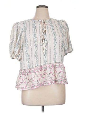 CeCe Short Sleeve Blouse (view 1)