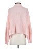Few Moda 100% Acrylic Pink Turtleneck Sweater Size S - photo 2