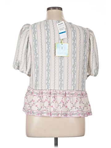 CeCe Short Sleeve Blouse (view 2)
