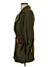 Anthropologie 100% Polyester Green Trenchcoat Size XS - photo 5