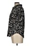 Fred David Animal Print Black Short Sleeve Blouse Size L - photo 5