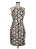 Mystic Graphic Ivory Cocktail Dress Size M (estimated) - photo 1