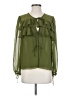 Wilfred 100% Polyester Green Long Sleeve Blouse Size S - photo 1