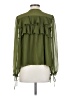Wilfred 100% Polyester Green Long Sleeve Blouse Size S - photo 2