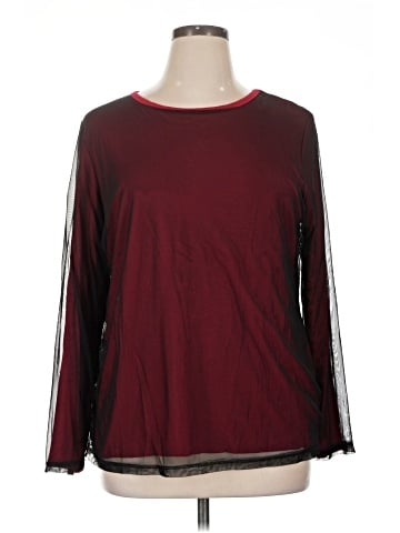 INC International Concepts Long Sleeve Top (view 1)