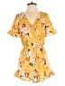 One Clothing Floral Yellow Romper Size XS - photo 1