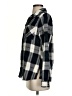 BKE 100% Cotton Plaid Black Long Sleeve Button-Down Shirt Size S - photo 5