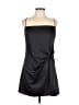 Topshop 100% Polyester Black Cocktail Dress Size 10 - photo 1