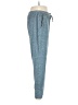 Bobeau Chevron-herringbone Blue Sweatpants Size L - photo 4