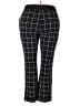 Liz Claiborne Plaid Black Casual Pants Size XXL - photo 2