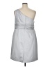 David's Bridal Silver Cocktail Dress Size 18 - photo 2