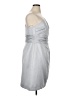 David's Bridal Silver Cocktail Dress Size 18 - photo 4