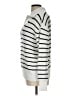 Dex Stripes Silver Pullover Sweater Size L - photo 5