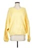 FILA x Hailey Solid Yellow Pullover Sweater Size S - photo 1