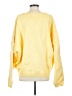 FILA x Hailey Solid Yellow Pullover Sweater Size S - photo 2