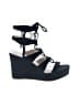 Nine West Black Wedges Size 7 1/2 - photo 1