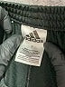 Adidas 100% Polyester Solid Black Track Pants Size 7 - photo 3