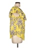 Hale Bob Yellow Short Sleeve Blouse Size L - photo 4