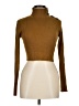 Zara Solid Brown Turtleneck Sweater Size M - photo 1