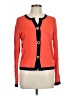 Tommy Hilfiger Color Block Orange Cardigan Size L - photo 1
