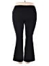 Chaps Solid Black Active Pants Size 16W - photo 2