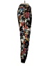 Aqua 100% Polyester Floral Black Casual Pants Size S - photo 4