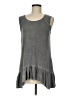 Dantelle Gray Sleeveless Top Size M - photo 1