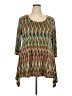 Karen Kane Orange 3/4 Sleeve Blouse Size 2X - photo 1