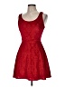Candie's 100% Polyester Hearts Red Cocktail Dress Size M - photo 1