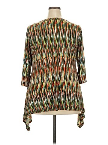 Karen Kane 3/4 Sleeve Blouse (view 2)