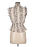 Japna 100% Polyester Ivory Sleeveless Blouse Size M - photo 2