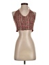 Free People 100% Viscose Red Sleeveless Blouse Size XS - photo 1