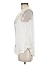Theory Ivory Sleeveless Button-Down Shirt Size M - photo 5