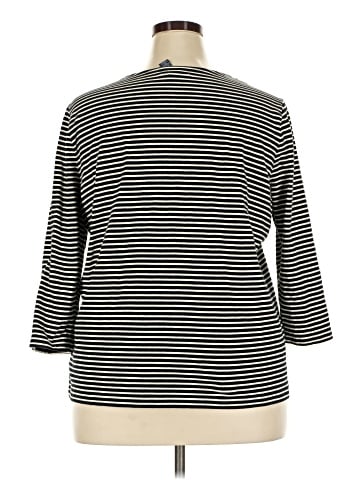 Chaps 3/4 Sleeve Top (view 2)