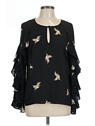 Belle + Sky Long Sleeve Blouse (view 1)