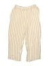 Unbranded 100% Cotton Stripes Ivory Casual Pants Size 12 - photo 1
