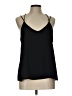 LoveRiche 100% Polyester Black Sleeveless Blouse Size L - photo 1