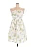 Old Navy 100% Cotton Floral White Cocktail Dress Size 6 - photo 1
