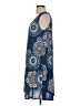 SJS Paisley Blue Casual Dress Size M - photo 5