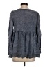 Altar'd State Gray Long Sleeve Blouse Size XS - photo 2