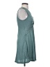 Alya Solid Teal Casual Dress Size XS - photo 4