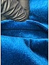 Self-Portrait Metallic Blue Board Shorts Size 6 - photo 4