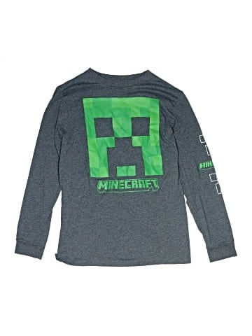 Minecraft Long Sleeve T-Shirt (view 1)