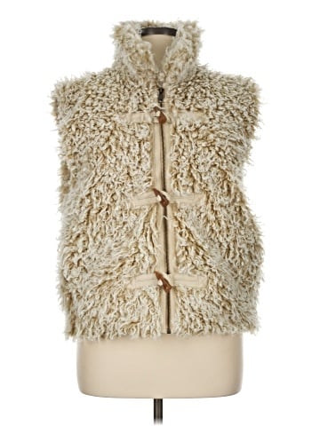 By Anthropologie Faux Fur Vest (view 1)