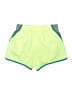 Danskin Now 100% Polyester Color Block Green Athletic Shorts Size XL - photo 2