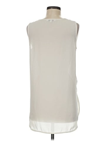 Rose + Olive Sleeveless Blouse (view 2)