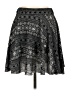 True Rock 100% Polyester Paisley Black Casual Skirt Size L - photo 1
